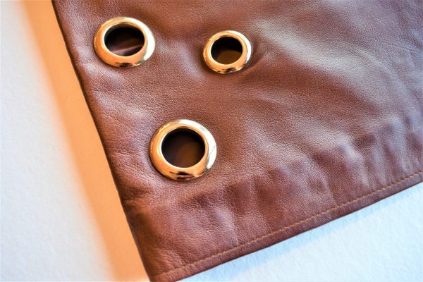 Leather skirt with golden rings  RMBS2 - Image 4