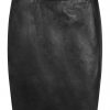 Leather skirt PLAIN RMBS1 - Image 4