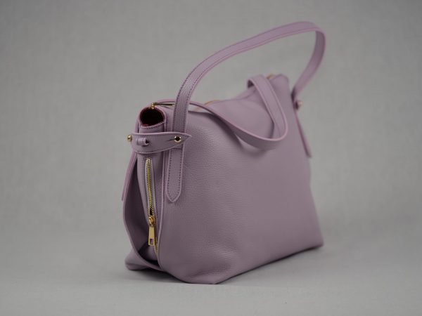 LM03 Leather mid size bag