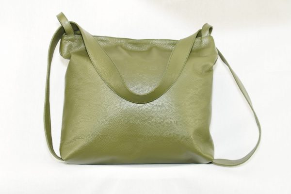 Leather shoulder- and backpack in one  MM10 - Image 3