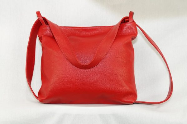 Leather shoulder- and backpack in one  MM10 - Image 2