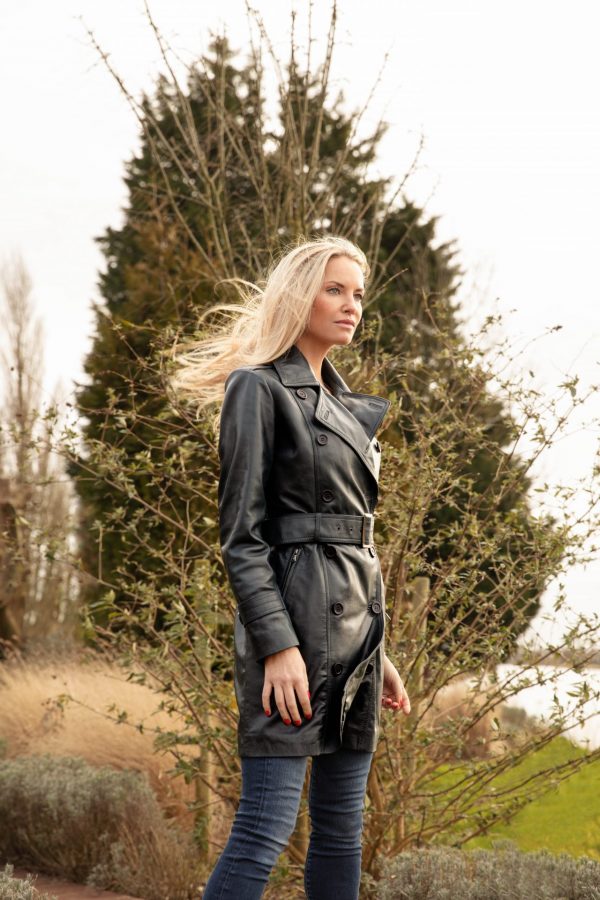 Leather Trenchcoat - Image 2