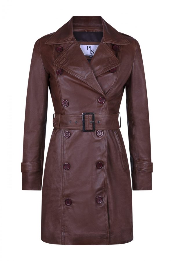 Leather Trenchcoat - Image 8